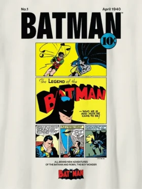 T-shirt per bambini con grafica vintage di Batman tratta dai fumetti