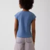 T-shirt per bambini con scollo quadrato