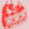 T-shirt per bambini con stampa "Vintage Heart Cake"