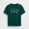 T-shirt per bambini in jersey di cotone pesante, vestibilità comoda, con Gap Logo