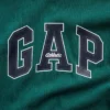 T-shirt per bambini in jersey di cotone pesante, vestibilità comoda, con Gap Logo