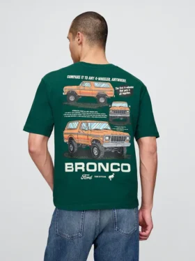 T-shirt pesante con grafica Ford