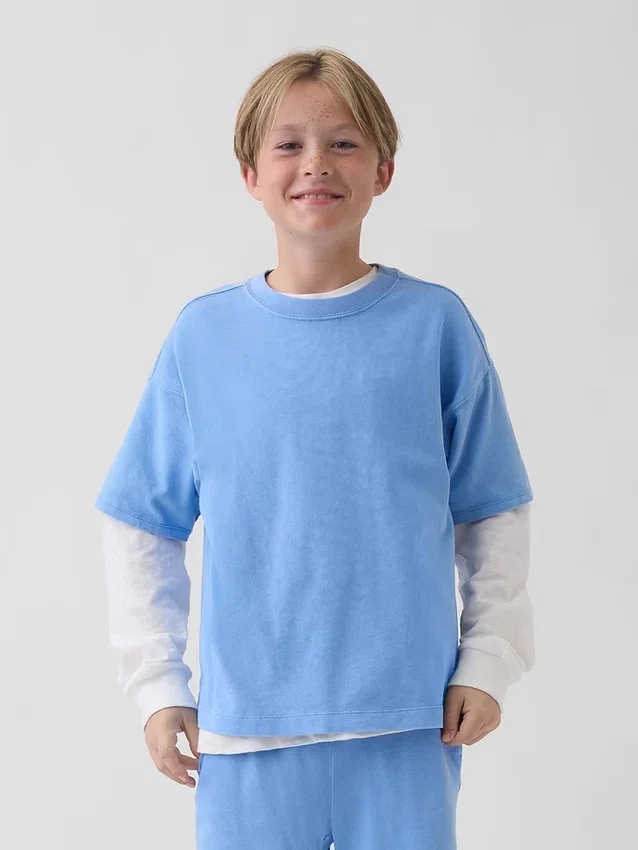 T-shirt pesante per bambini