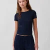 T-shirt pigiama a costine