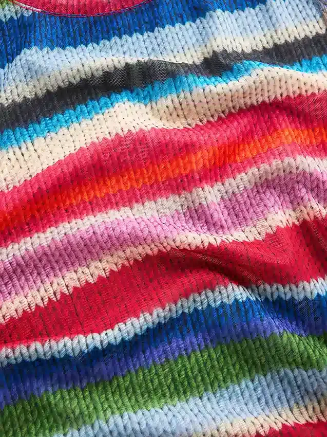 T-shirt trasparente a righe "Happy Stripe" di Gapstudio