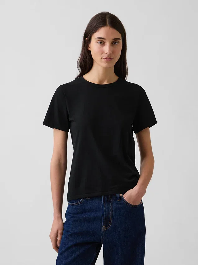 T-shirt Vintagesoft in cotone biologico