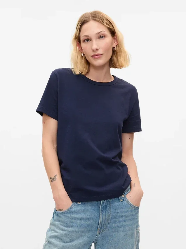 T-shirt Vintagesoft in cotone biologico