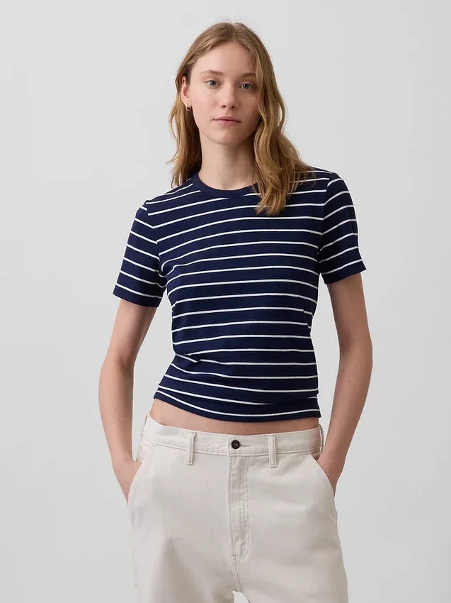 T-shirt Vintagesoft in cotone biologico