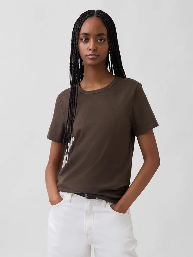 T-shirt Vintagesoft in cotone biologico