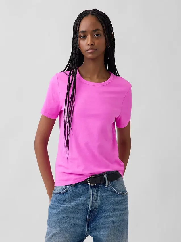 T-shirt Vintagesoft in cotone biologico