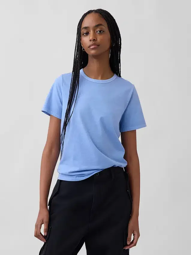 T-shirt Vintagesoft in cotone biologico