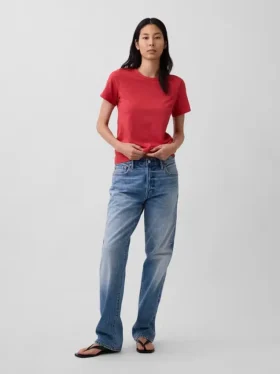 T-shirt Vintagesoft in cotone biologico