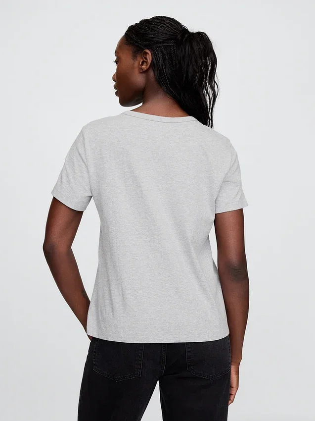 T-shirt Vintagesoft in cotone biologico