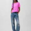 T-shirt Vintagesoft in cotone biologico