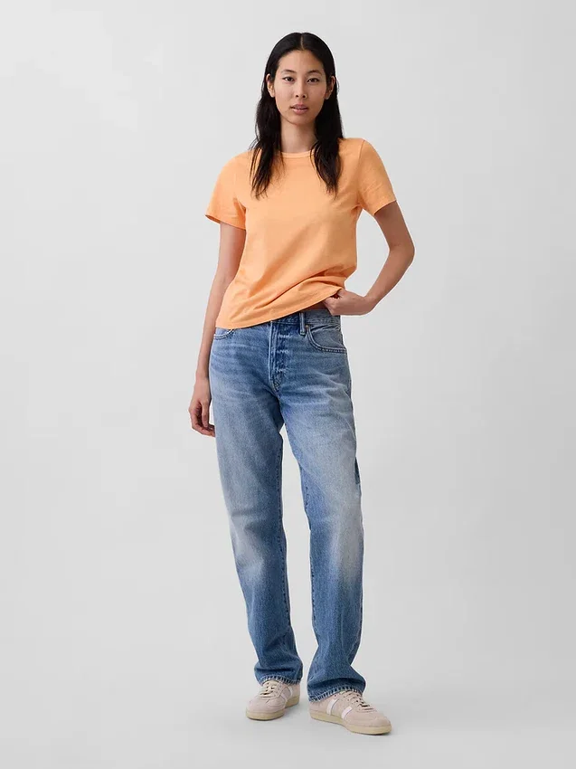 T-shirt Vintagesoft in cotone biologico