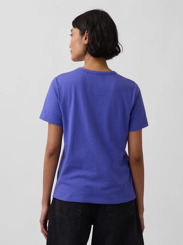 T-shirt Vintagesoft in cotone biologico