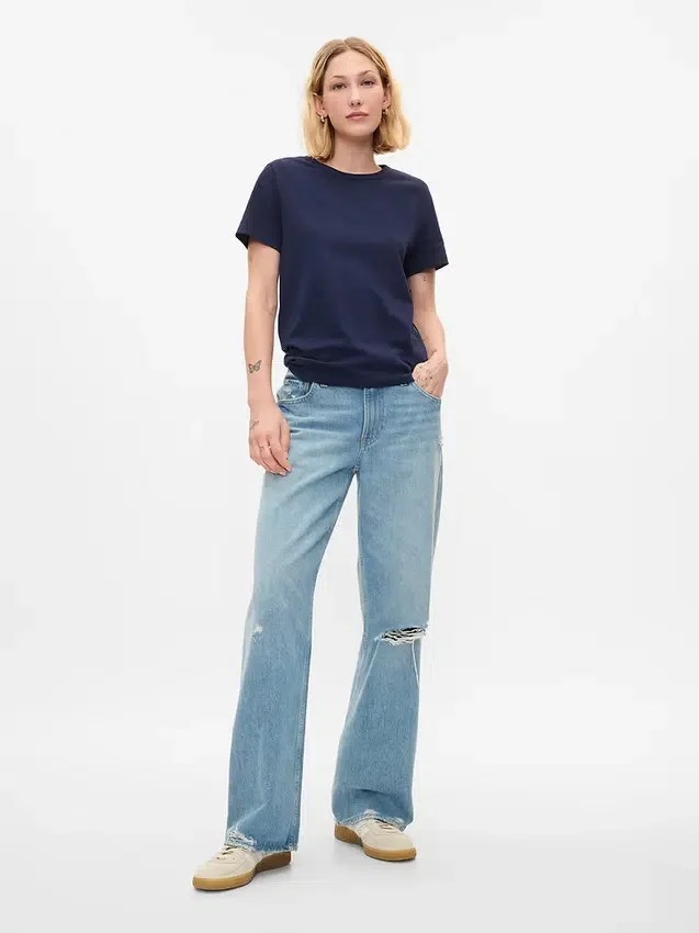 T-shirt Vintagesoft in cotone biologico