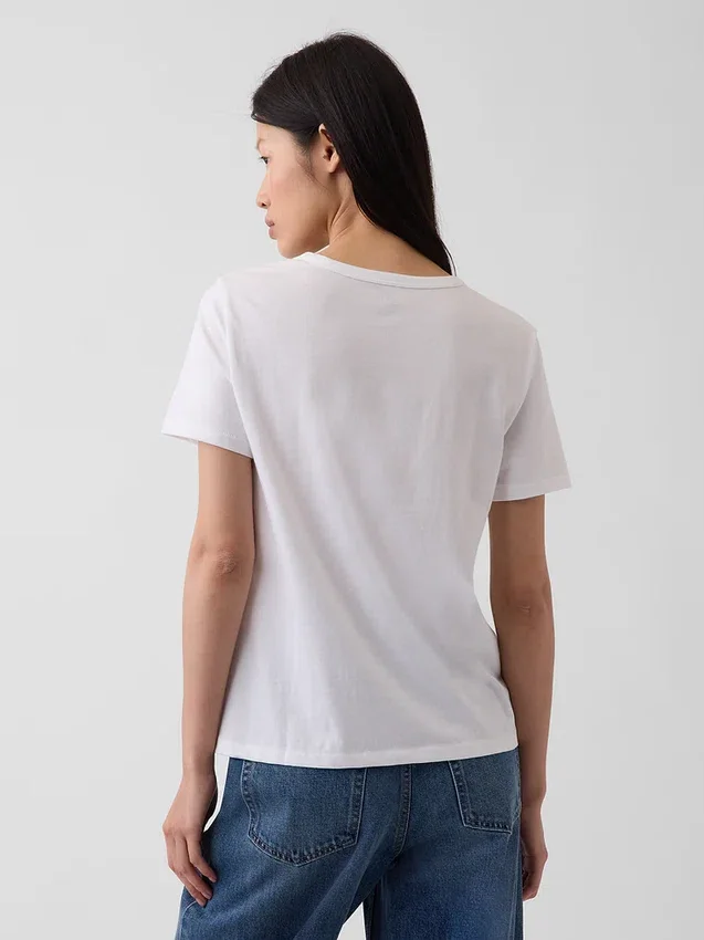 T-shirt Vintagesoft in cotone biologico