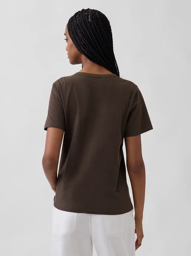 T-shirt Vintagesoft in cotone biologico