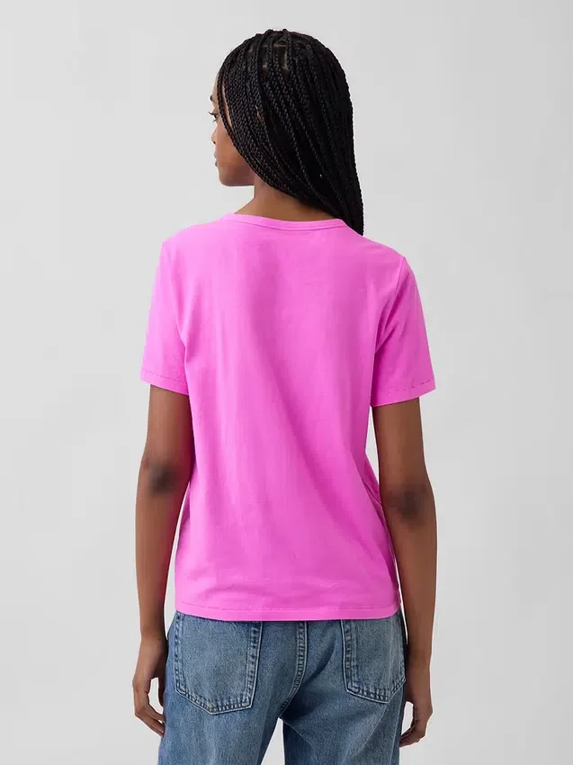T-shirt Vintagesoft in cotone biologico
