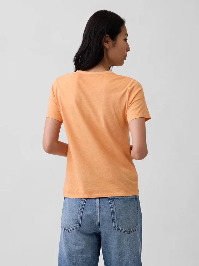 T-shirt Vintagesoft in cotone biologico