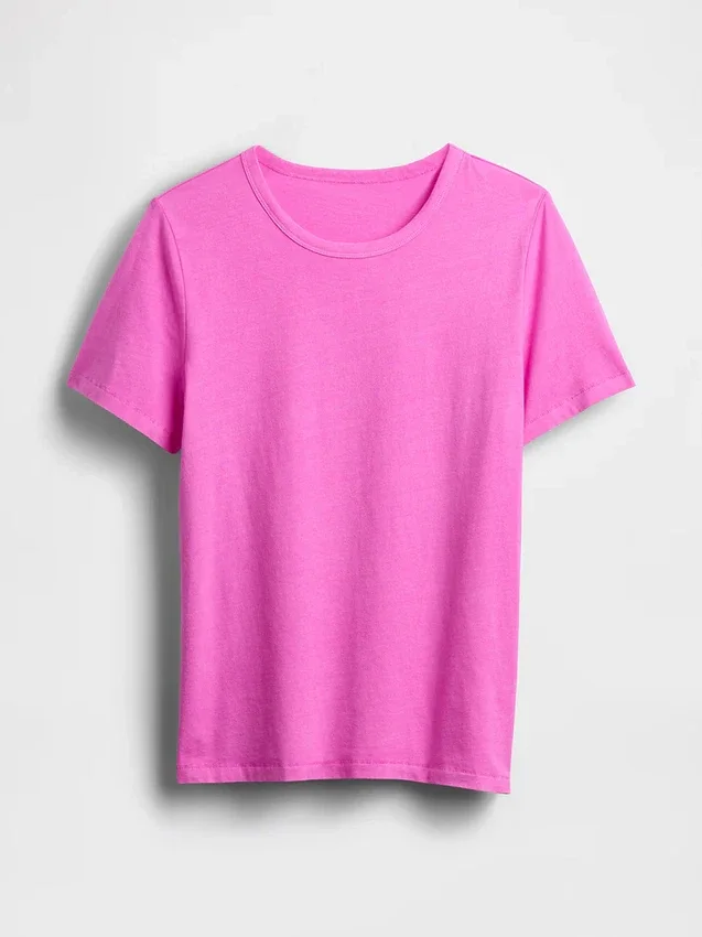 T-shirt Vintagesoft in cotone biologico