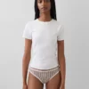 Tanga in cotone biologico elasticizzato (confezione da 3)