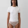 Tanga in cotone elasticizzato biologico
