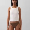 Tanga in cotone elasticizzato biologico