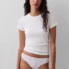 Tanga in cotone elasticizzato biologico