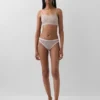 Tanga in cotone elasticizzato biologico