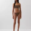 Tanga in cotone elasticizzato biologico