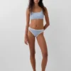 Tanga in cotone elasticizzato biologico