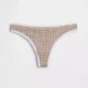 Tanga in cotone elasticizzato biologico
