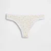Tanga in cotone elasticizzato biologico