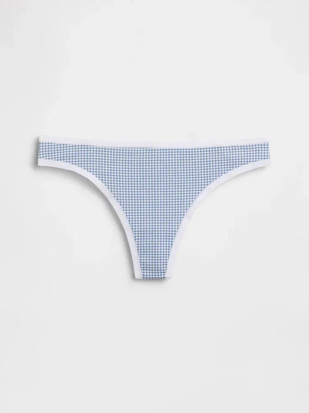 Tanga in cotone elasticizzato biologico