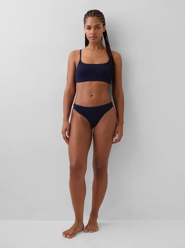 Tanga in cotone elasticizzato biologico