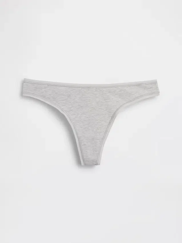 Tanga in cotone elasticizzato biologico
