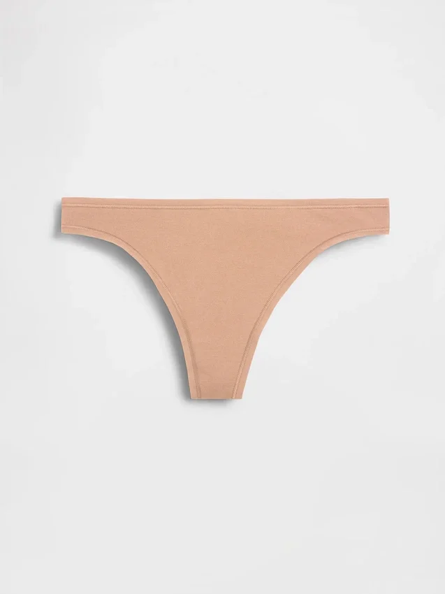 Tanga in cotone elasticizzato biologico
