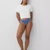 Tanga in cotone elasticizzato biologico