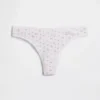 Tanga in cotone elasticizzato biologico