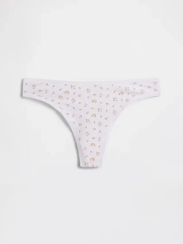 Tanga in cotone elasticizzato biologico