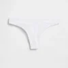 Tanga in cotone elasticizzato biologico