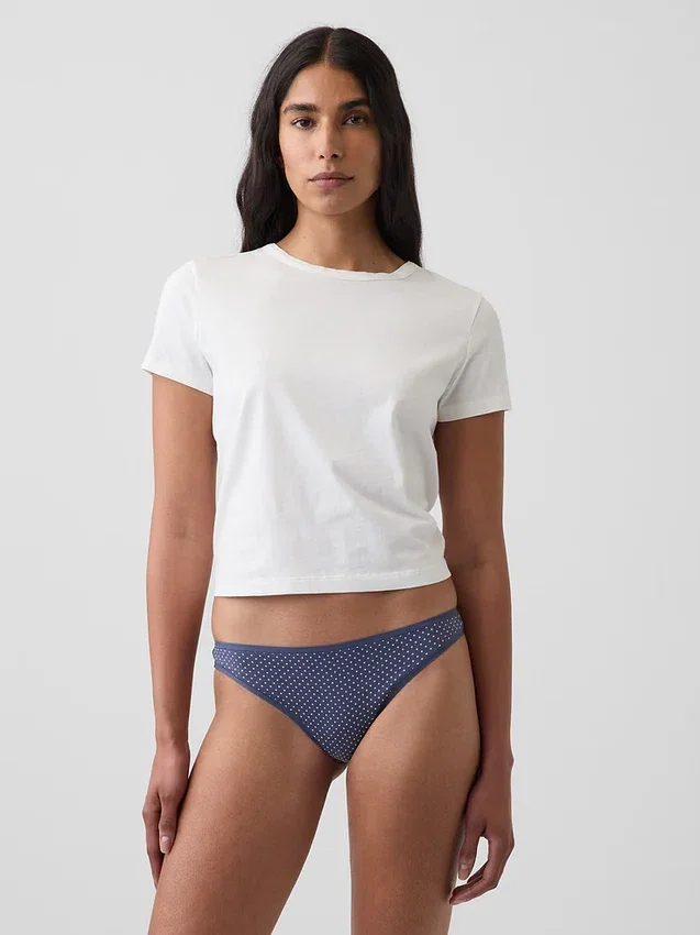 Tanga in morbidissimo cotone biologico elasticizzato
