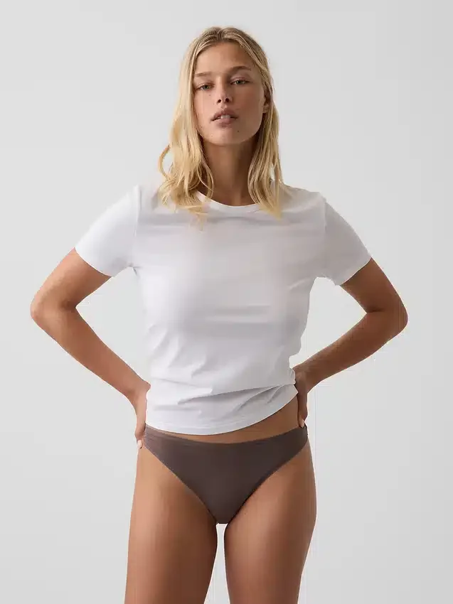 Tanga in morbidissimo cotone biologico elasticizzato