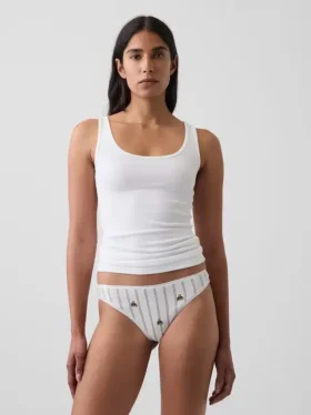 Tanga in morbidissimo cotone biologico elasticizzato