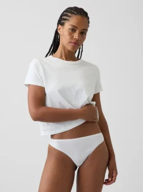 Tanga in morbidissimo cotone biologico elasticizzato