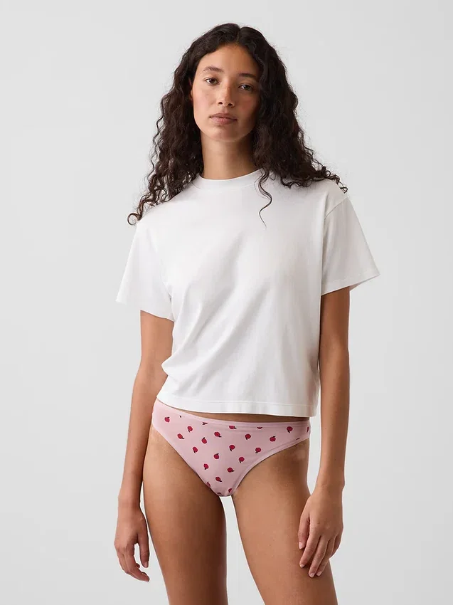 Tanga in morbidissimo cotone biologico elasticizzato
