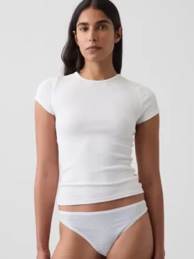 Tanga in morbidissimo cotone biologico elasticizzato