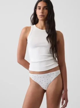 Tanga in morbidissimo cotone biologico elasticizzato